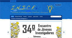 Desktop Screenshot of inice.es